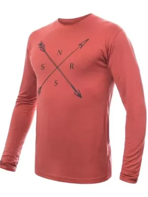 Cenová Bomba Sensor MERINO ACTIVE SNSR tričko, terracotta