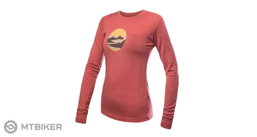 Sensor MERINO ACTIVE TRIGLAV dámské triko, terracotta Nejlepší Volba