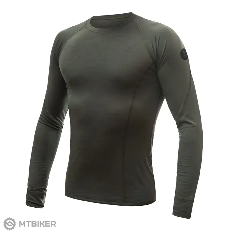 Nová Kolekce Sensor Merino Air triko, olive green