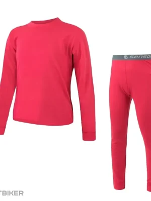 Koupit Online Sensor MERINO AIR dětský set, magenta