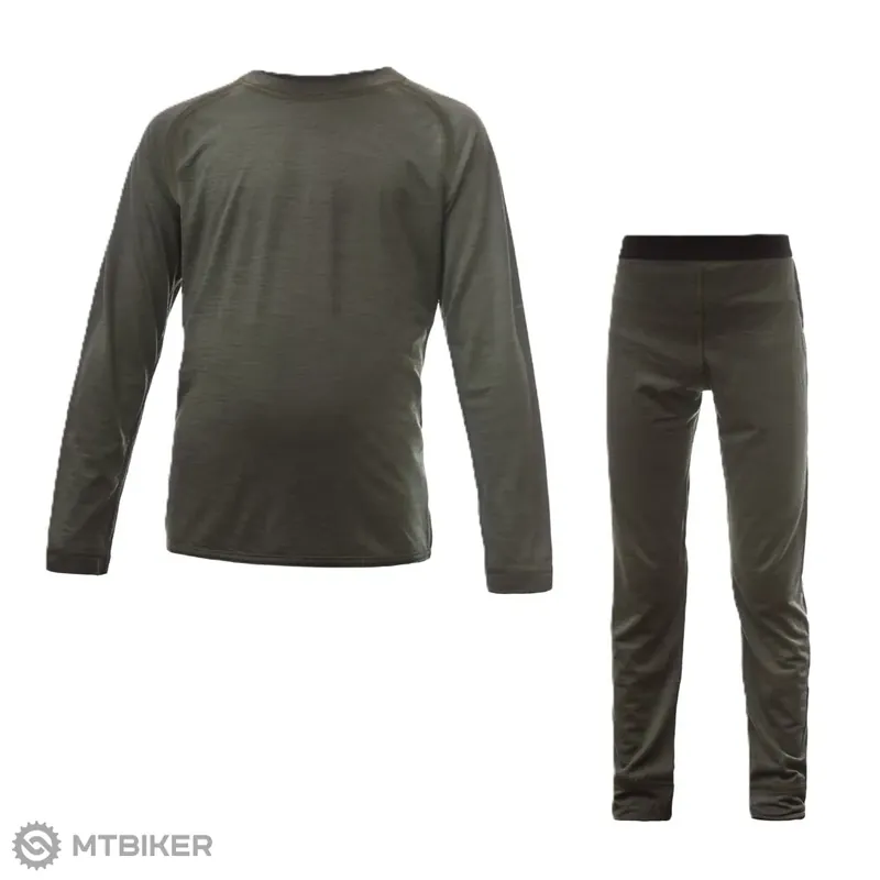 Omezená Nabídka Sensor MERINO AIR dětský set, olive green