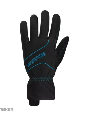 Značkový Karpos ALAGNA rukavice, black/diva blue