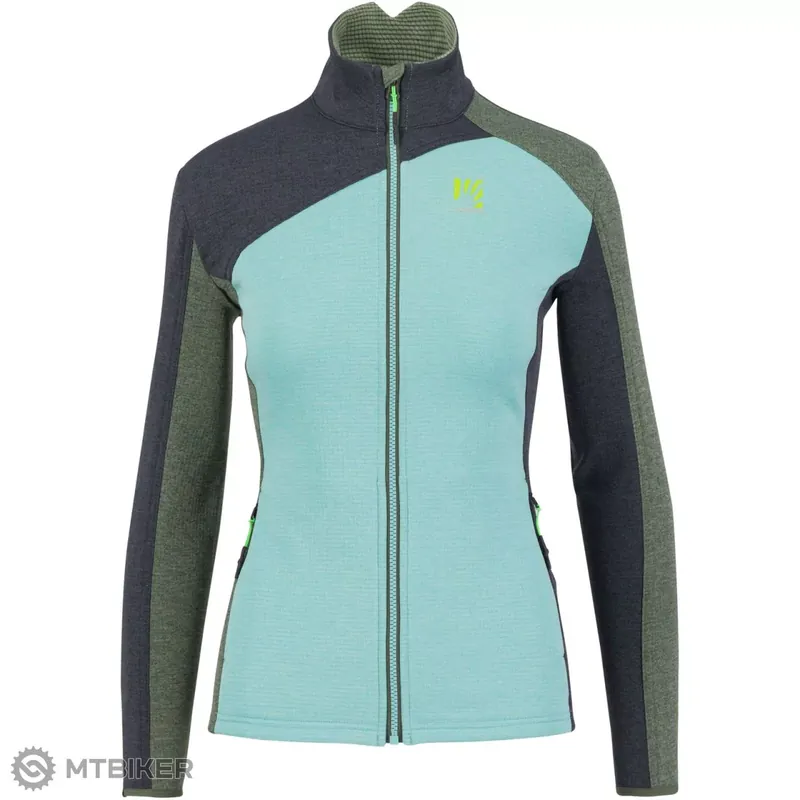 Karpos Federa Full-Zip dámská fleece, aqua ski/black sand/thyme Originální