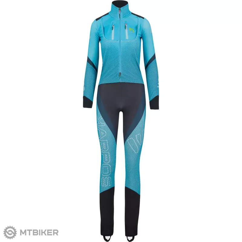 Nízká Cena Karpos KARPOS RACE EVO dámská kombinéza, blue atoll/vulcan