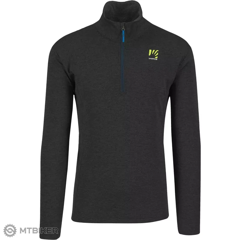 Omezená Nabídka Karpos Pizzocco Half-Zip fleecová mikina, černá
