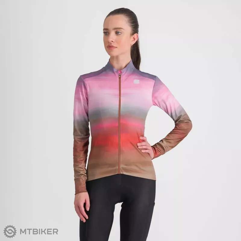 Top Prodej Sportful FLOW SUPERGIARA THERMAL dámský dres, cayenna red pink