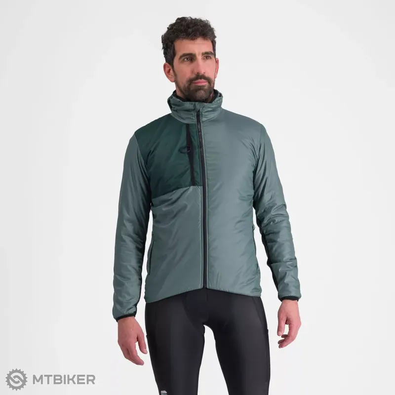 Sportful SUPERGIARA PUFFY bunda, shrub green Nízká Cena