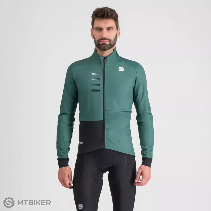 Sportful TEMPO bunda, shrub green Dokud Zásoby Vydrží