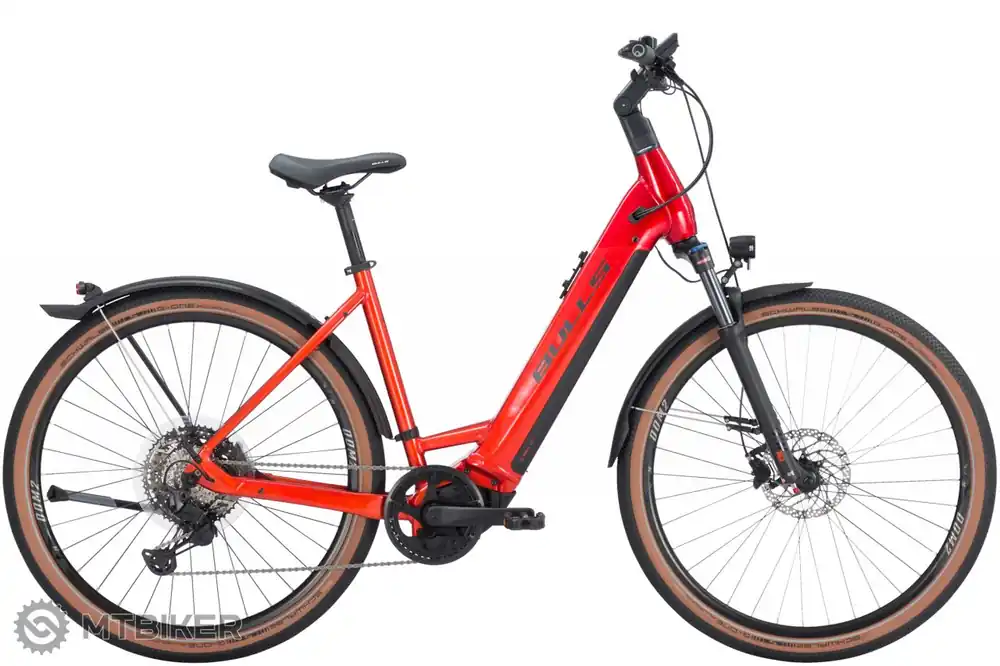 BULLS Cross Rider EVO 2 28 elektrokolo, oranžové/červené Značkový