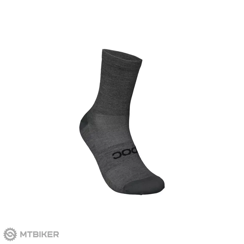 POC Zephyr Merino ponožky, sylvanite grey melange Nejlepší Cena
