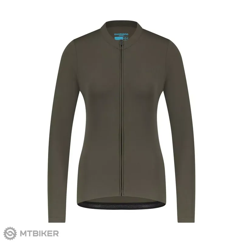 Shimano Kaede Thermal Long dámský dres, zelená Nejlepší Cena