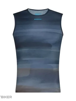 Akční Cena Shimano VERTEX PRIMA SL BASE LAYER PRINTED triko, aurora modrá