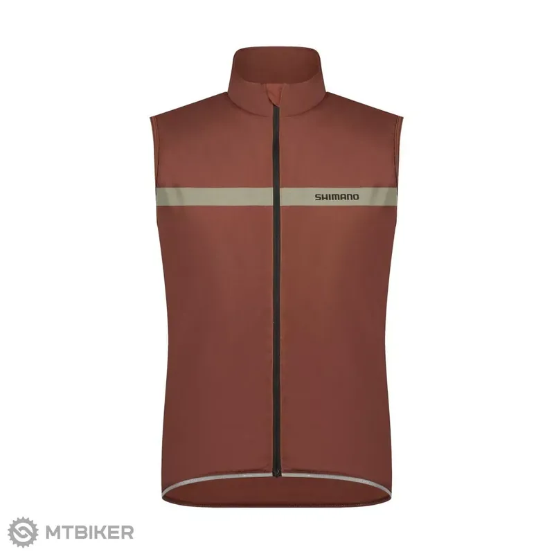 Shimano EVOLVE WIND INSULATED vesta, hnědá Odeslání Ihned