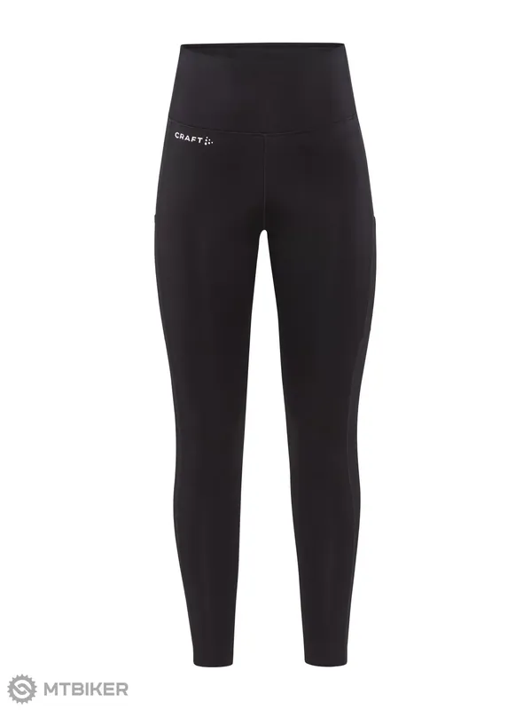 Craft ADV Essence High Waist Warm dámské kalhoty, černá Sezónní Sleva