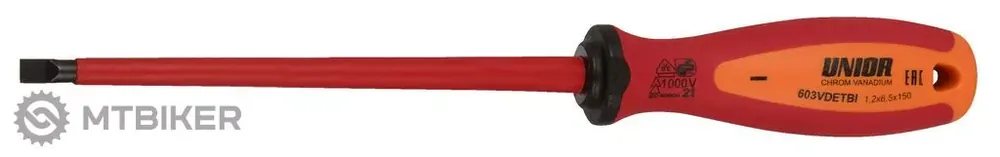 Unior šroubovák plochý VDE TBI, 1.6 x 10.0 x 200 mm Must-Have