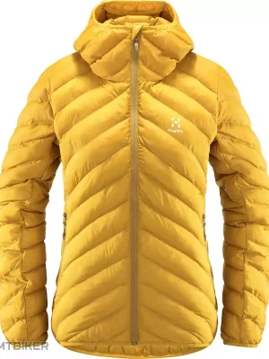 Akce Haglöfs Sarna Mimic Hood dámská bunda, žlutá