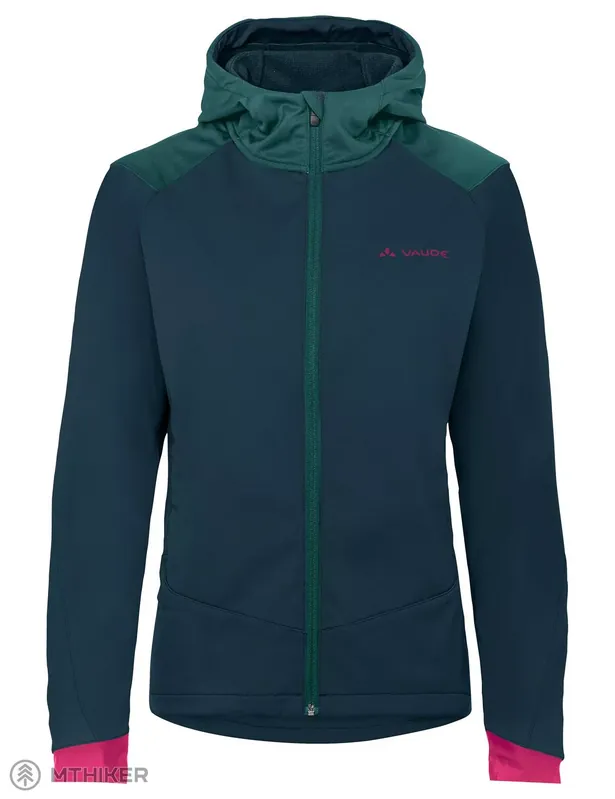 VAUDE Qimsa Softshell dámská bunda, dark sea Akce