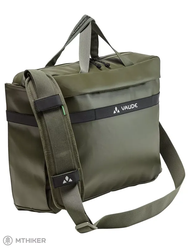 VAUDE Mineo Commuter Briefcase 17 brašna na nosič, 17 l, khaki Cenově Výhodný