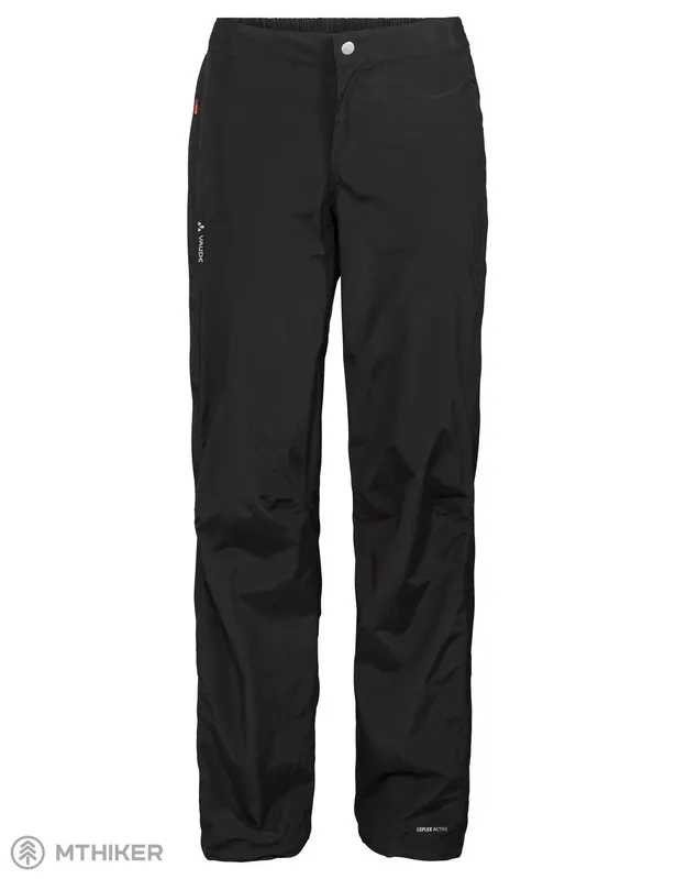 VAUDE Yaras Ryain Zip III dámské kalhoty, černé Rychlé Dodání