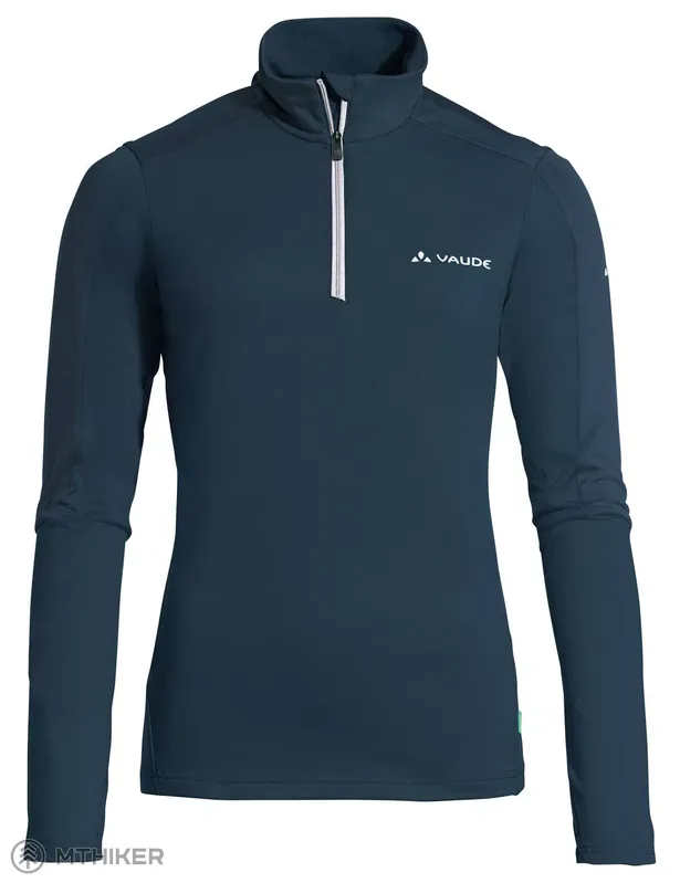 VAUDE Livigno Halfzip II dámský pulovr, dark sea uni Časově Omezené