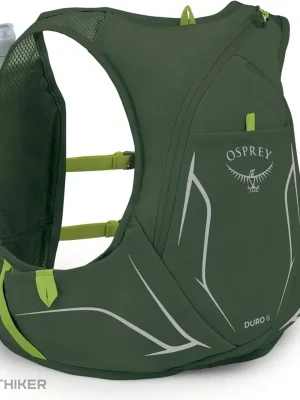 Finální Výprodej Osprey Duro 6 vesta, 6 l, seaweed green/limon