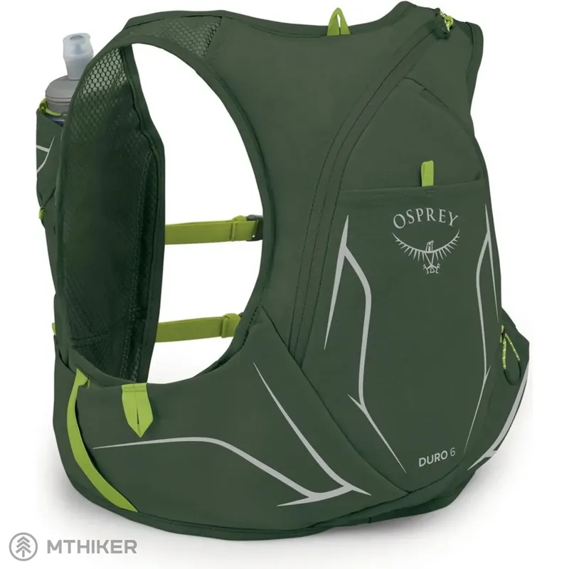 Finální Výprodej Osprey Duro 6 vesta, 6 l, seaweed green/limon