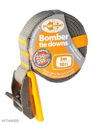 Sea to Summit Bomber Tie Down upínací popruh, 3 m, oranžová Pouze Dnes
