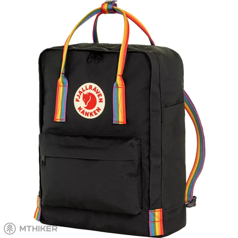 Akční Nabídka Fjällräven Kånken Rainbow batoh, 26 l, Black/Rainbow Pattern