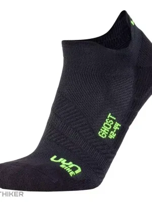 Speciální Cena UYN CYCLING GHOST ponožky, černá/fluo žlutá