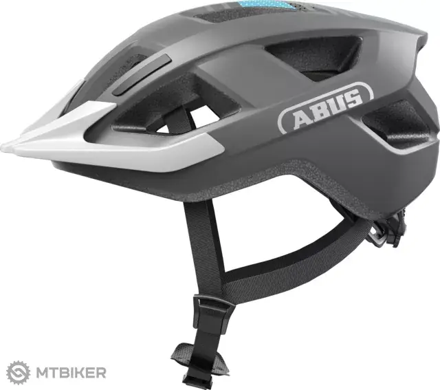 Značkový ABUS Aduro 3.0 přilba, race grey