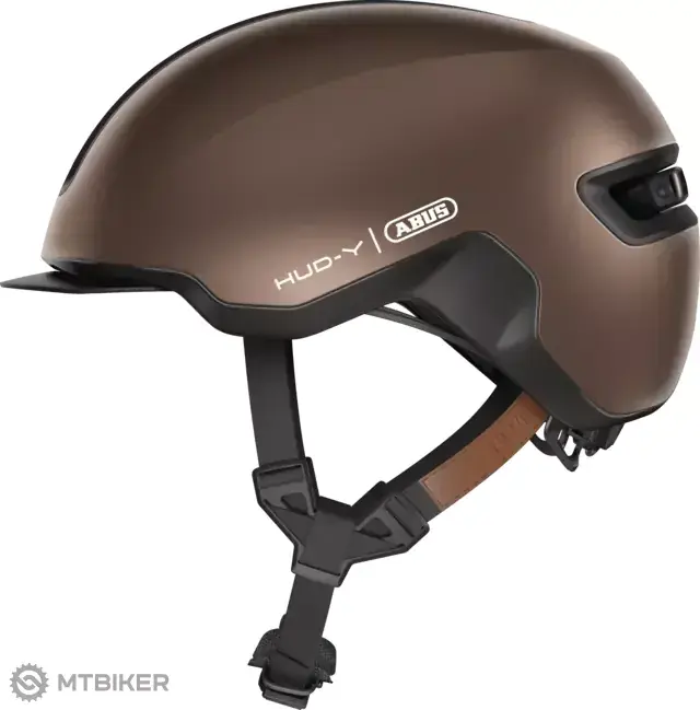 Zlevněný ABUS HUD-Y přilba, metallic copper