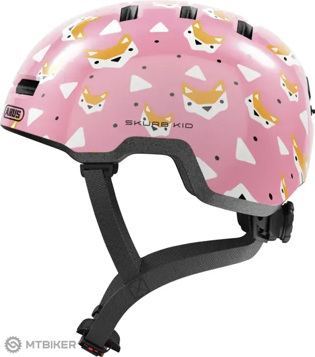 Nejprodávanější ABUS Skurb Kid dětská přilba, rose foxes