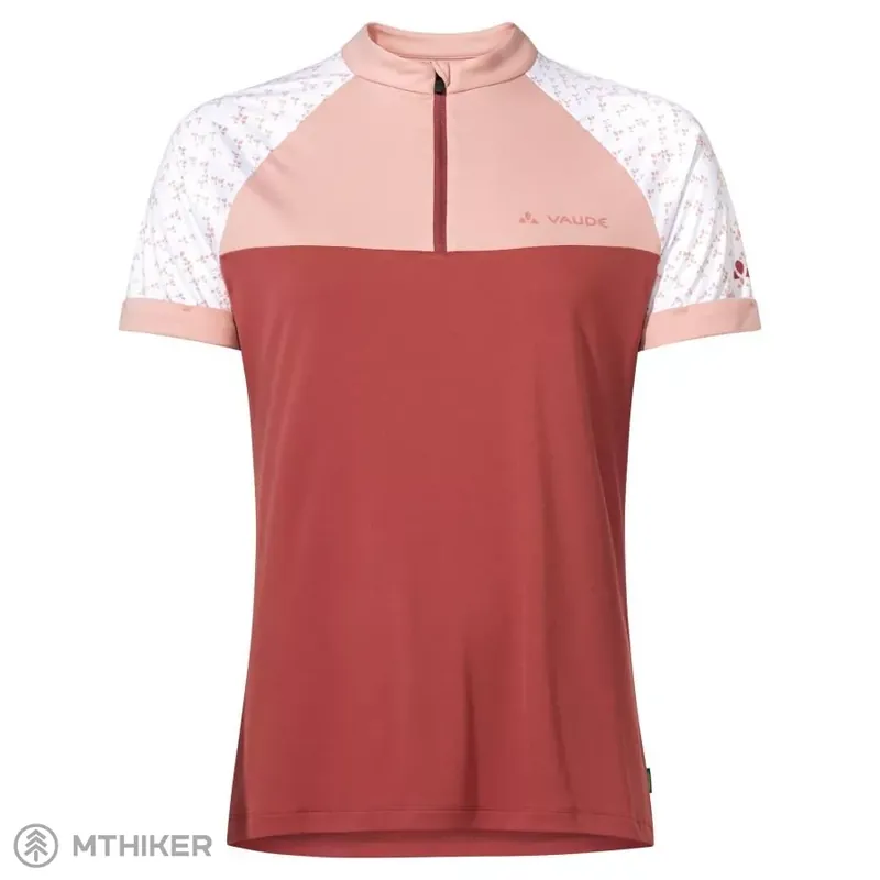 VAUDE Ledro Print dámský dres, brick Dokud Zásoby Vydrží