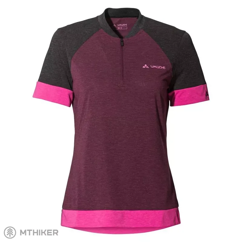 VAUDE Altissimo Q-Zip dámský dres, cassis Akce