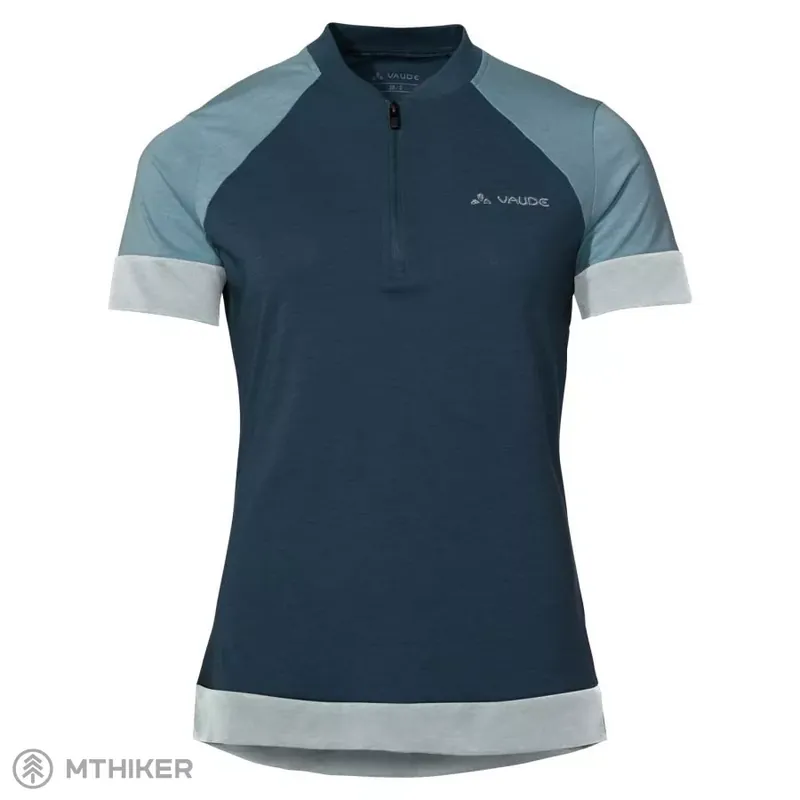 VAUDE Altissimo Q-Zip dámský dres, dark sea Cenově Výhodný