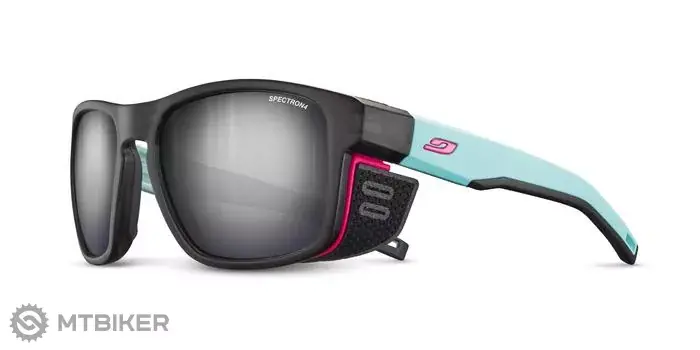 Julbo SHIELD M Spectron 4 brýle, černá/světlomodrá Nejlepší Volba