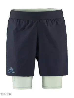 Aktuální Craft PRO Trail 2in1 šortky, modré
