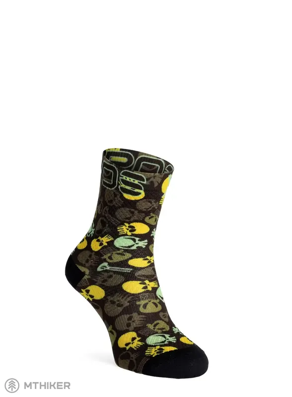 Karpos GREEN FIRE dámské ponožky, black/rifle green/buttercup Kup Teď