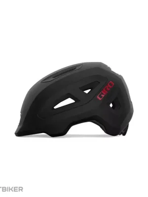 Giro Scamp II dětská přilba, mat black/red Zlevněný