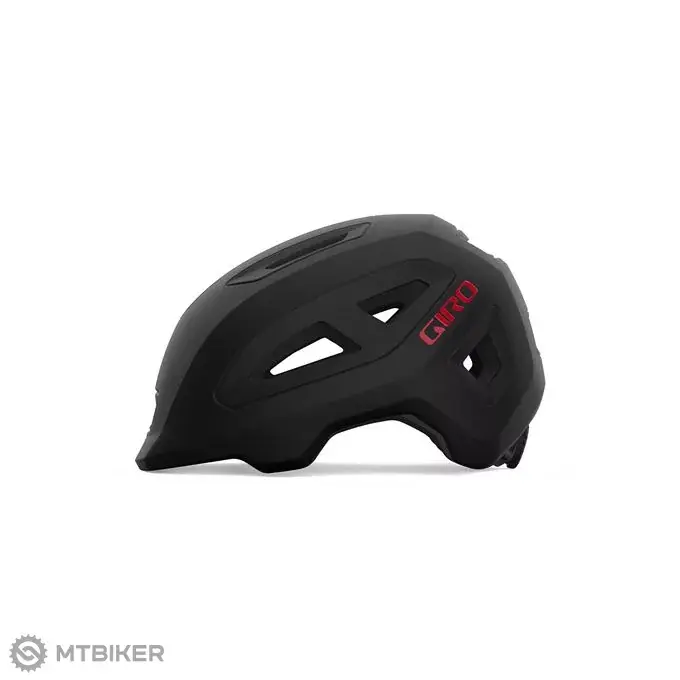 Giro Scamp II dětská přilba, mat black/red Zlevněný