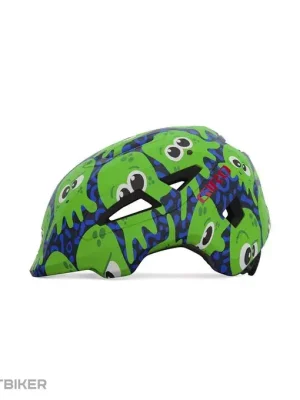 Akční Cena Giro Scamp II dětská přilba, mat midnight/green inked