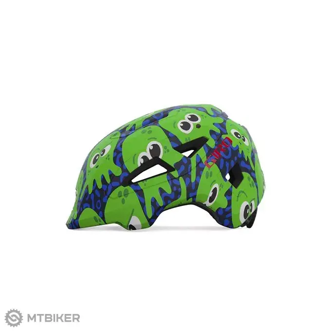 Akční Cena Giro Scamp II dětská přilba, mat midnight/green inked