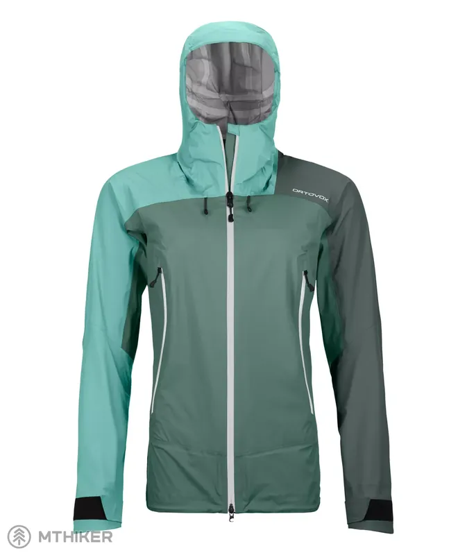 ORTOVOX Westalpen 3L Light dámská bunda, arctic grey Expresní Doručení