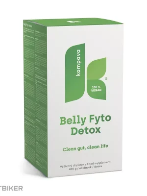 Rychlé Dodání Kompava Belly Fyto Detox doplněk stravy, 400 g/60 dávek