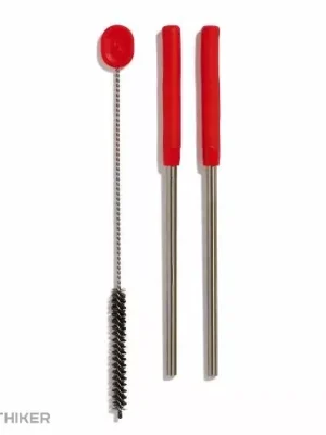 Hydro Flask Stainless Steel Straw Set brčko, goji Nejlepší Cena
