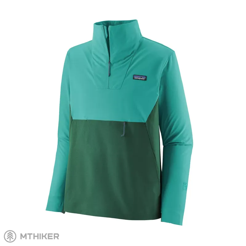 Patagonia R1 CrossStrata P/O bunda, conifer green Sezónní Sleva