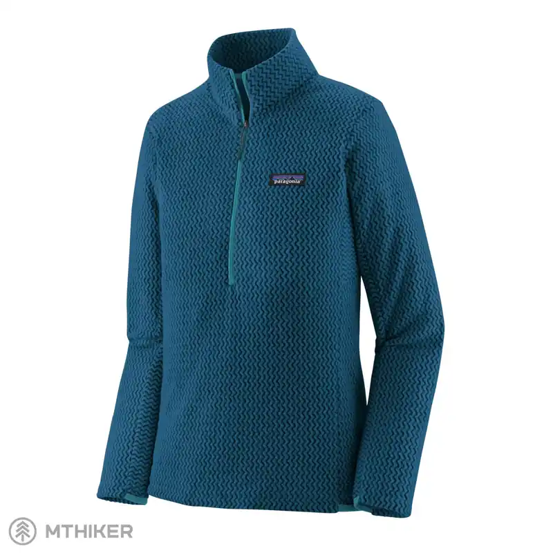 Patagonia R1 Air Zip Neck dámská mikina, lagom blue Speciální Cena