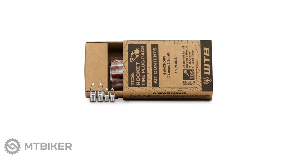 Oblíbený WTB TCS Rocket Tire Plug náhradní sada knotů a hrotů