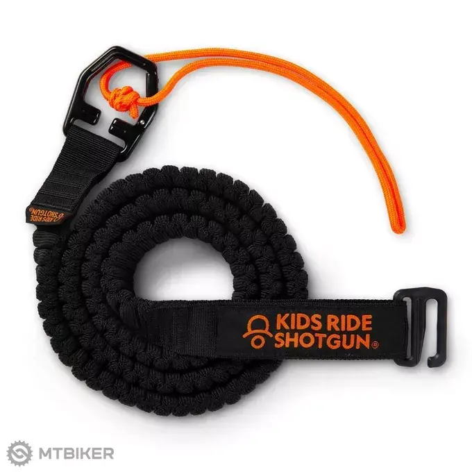 Shotgun Kids Ride lano na tahání kola, černé Víkendová Akce