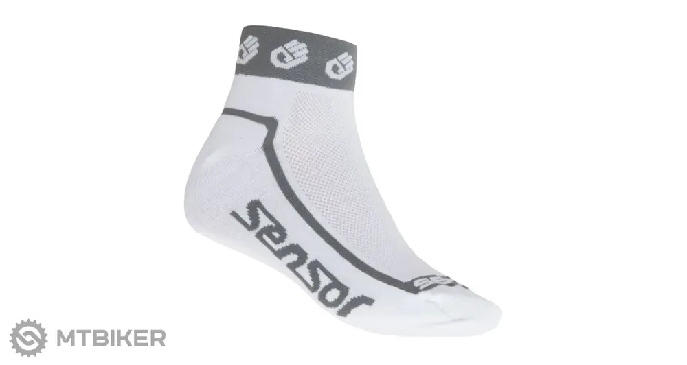 Sensor RACE LITE SMALL HANDS ponožky, bílá Ověřený